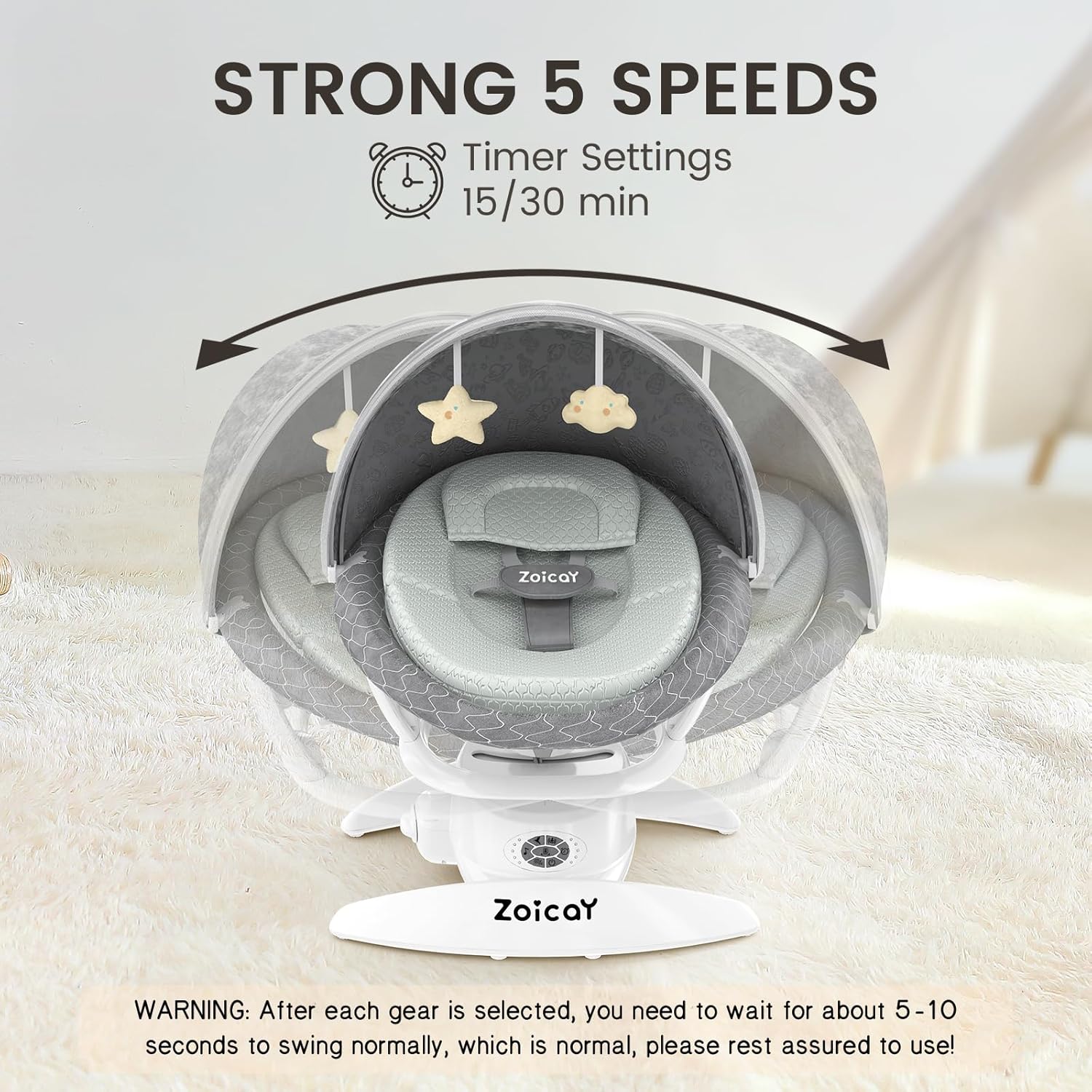 Infant Comfort Swing – Hands-Free Soothing for Everyday Moments