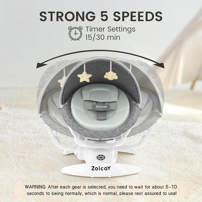 Infant Comfort Swing – Hands-Free Soothing for Everyday Moments