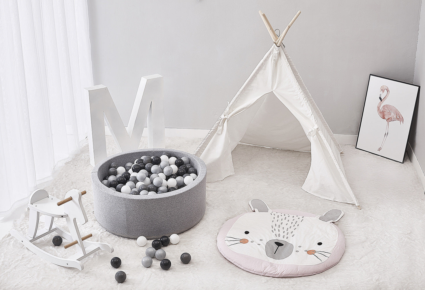Soft Bunny Floor Mat