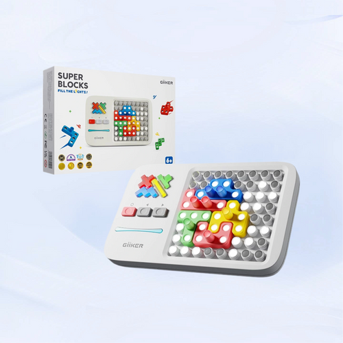 Super Blocks STEM Toys – Pattern Matching Puzzle Game