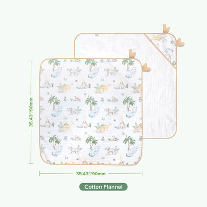 Ultra-Soft & Super Absorbent Cotton Hooded Towels