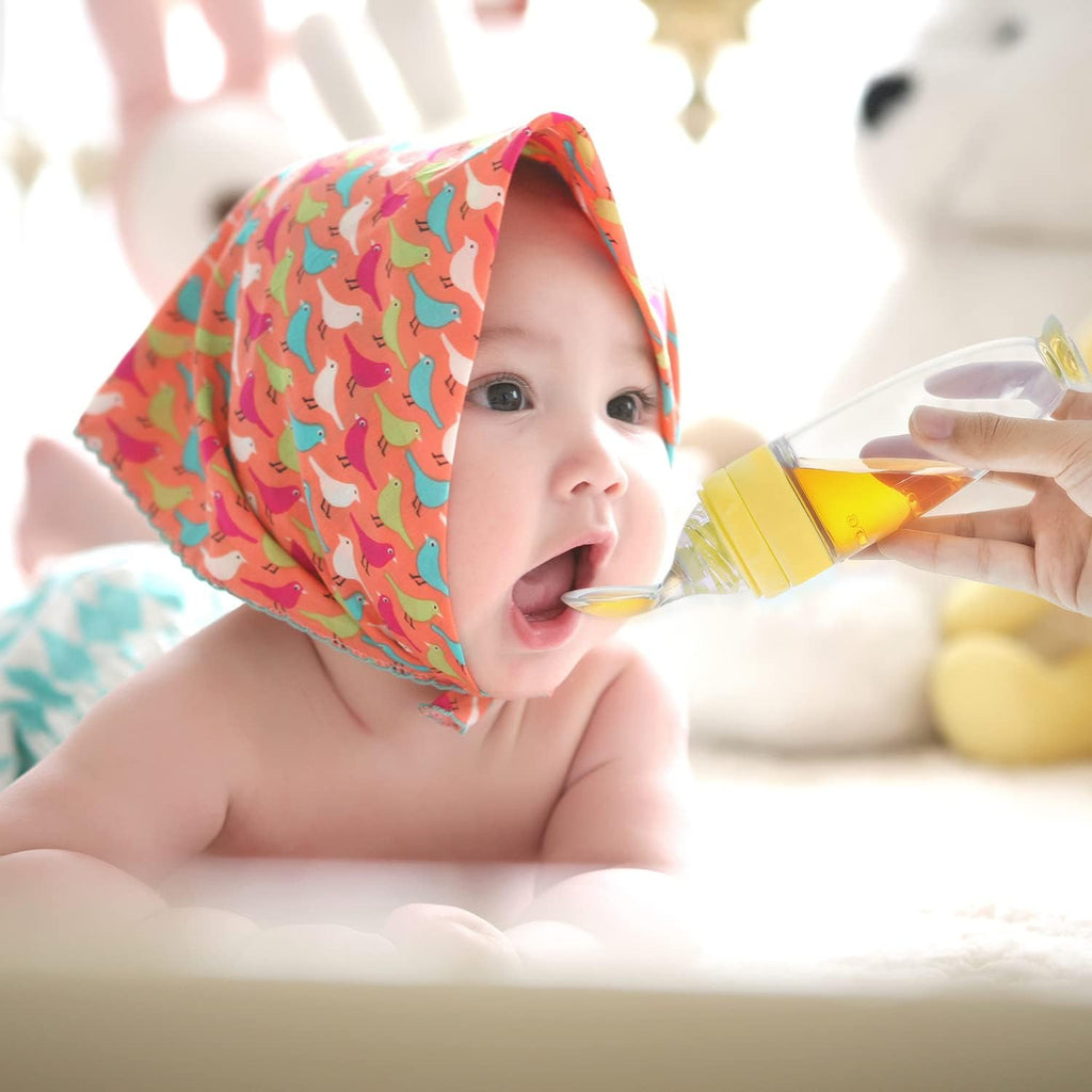 2-piece silicone spoon with stand base