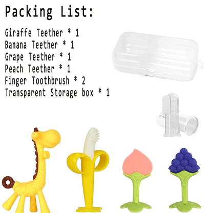 Baby Teething Toys 3-6 Months