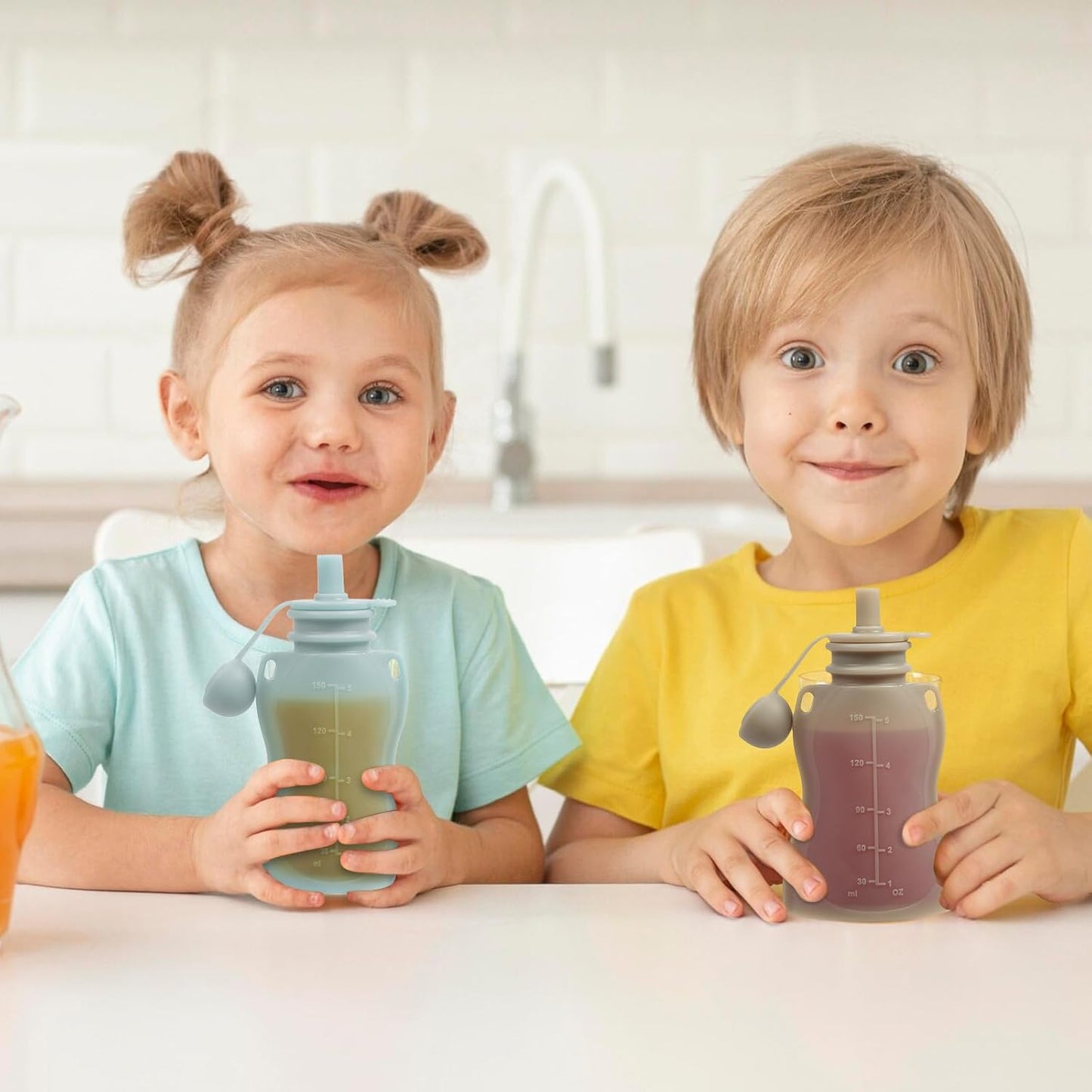 Reusable Baby Food Pouches-4 Pack