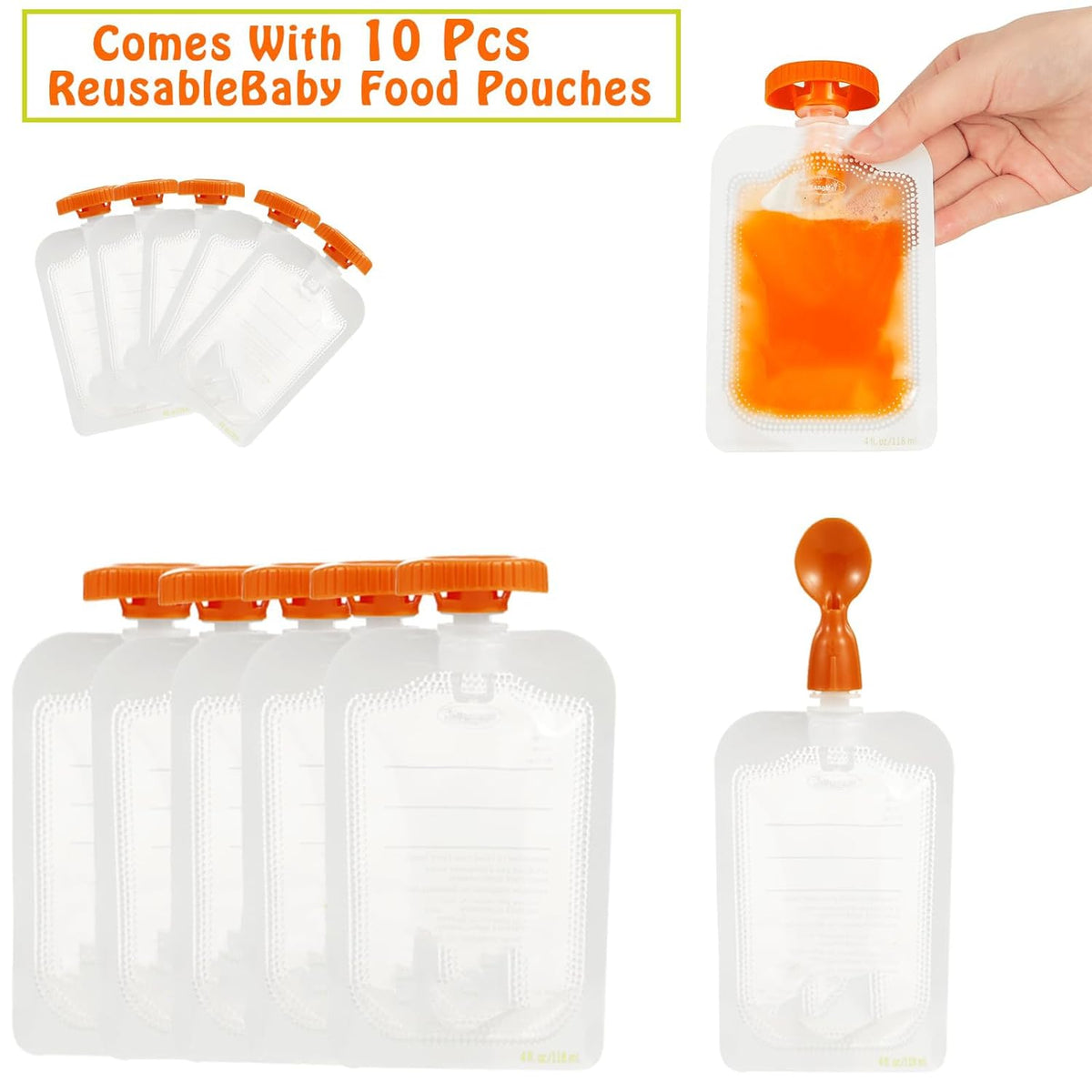 Squeeze Station Baby Puree Food Storage product detail