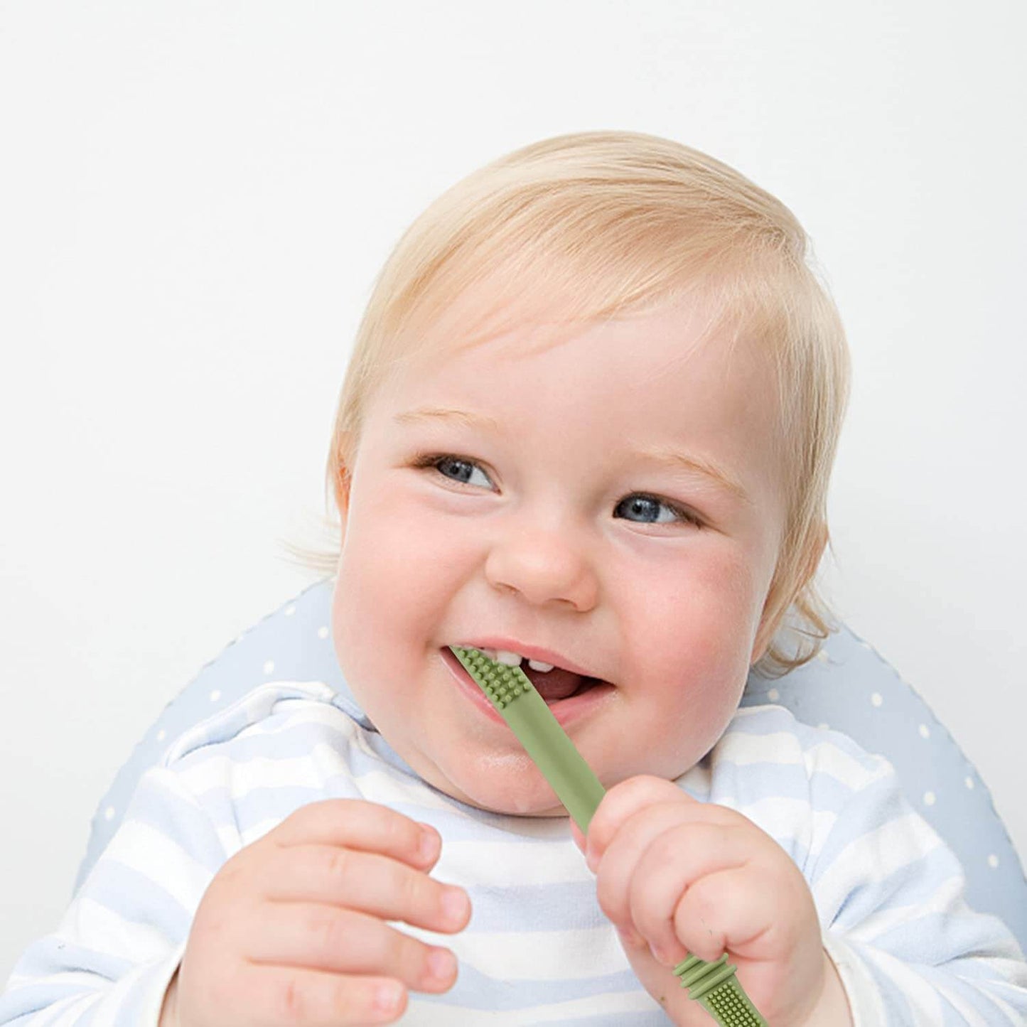 Hollow Teether Tube Chew Straw Sensory Toy