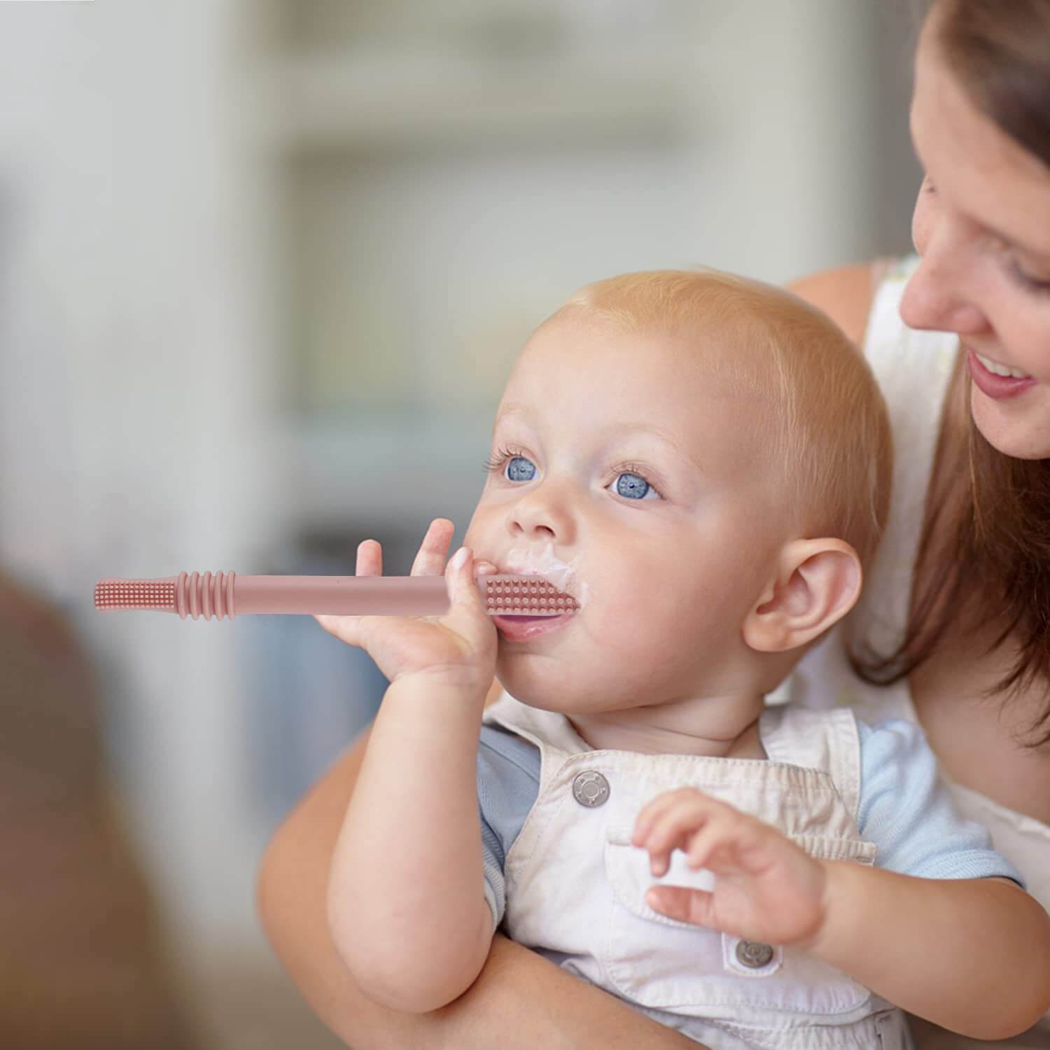 Hollow Teether Tube Chew Straw Sensory Toy