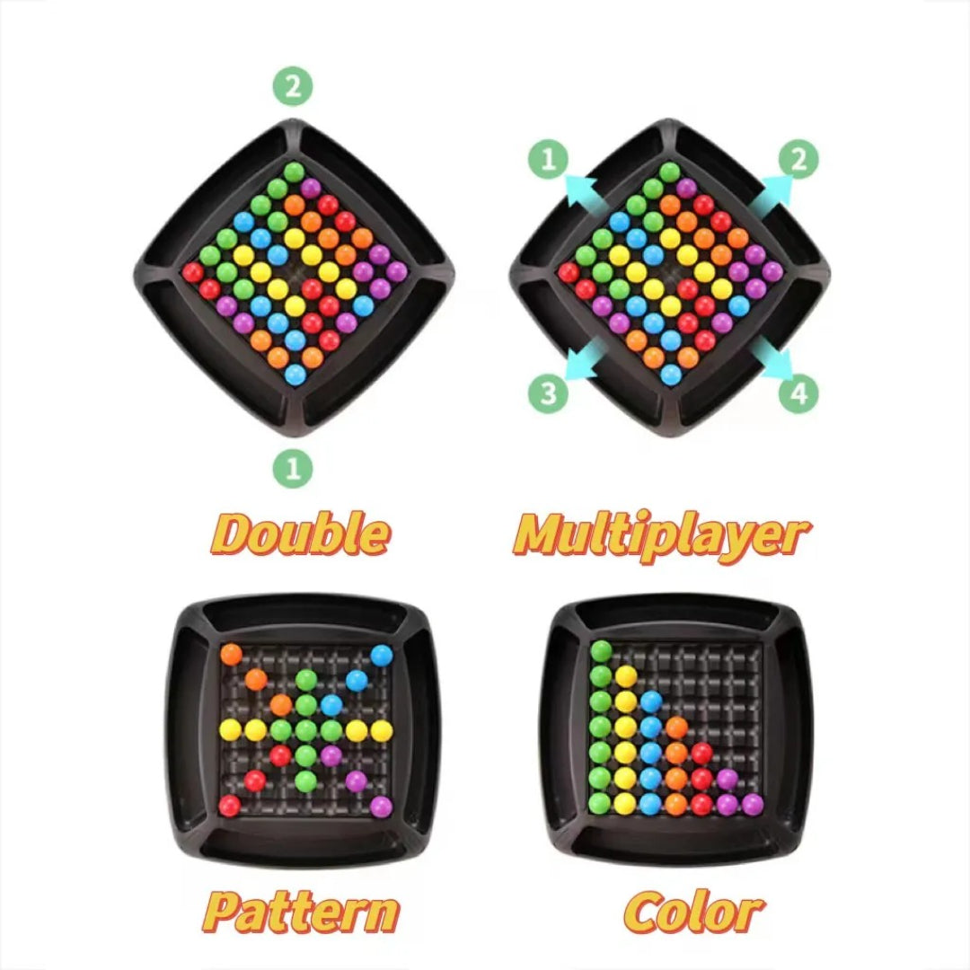 Rainbow Logic Puzzle: Color Matching Challenge