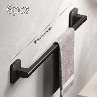 Towel Rack Bathroom Punch-free Wall Hanging