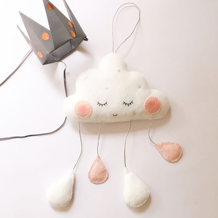 Felt Cloud Hanging Décor