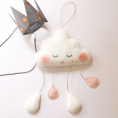 Felt Cloud Hanging Décor