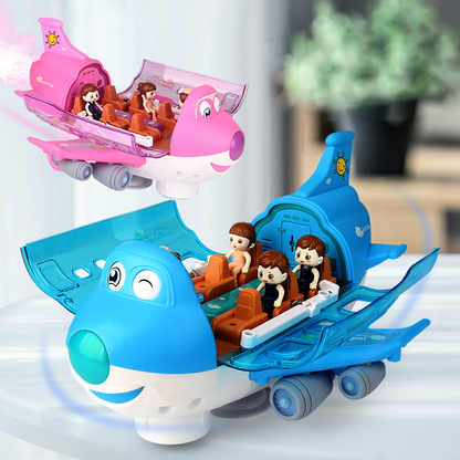 Baby Airplane Toy Musical Toy with Light