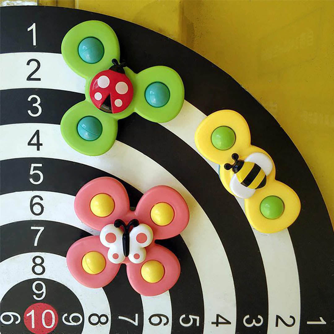 Spinning Suction Cup Toy – Engaging Sensory Play for Babies
