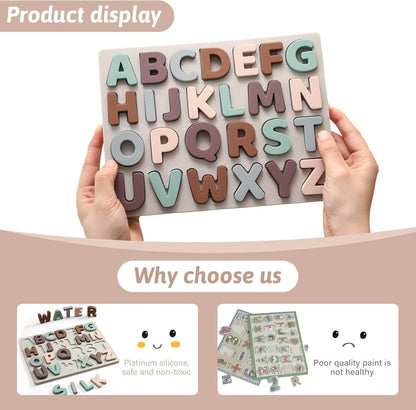 Silicone Alphabet Puzzle