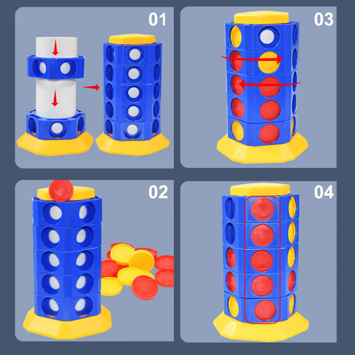 Children S Educational Rotating Chess product detail