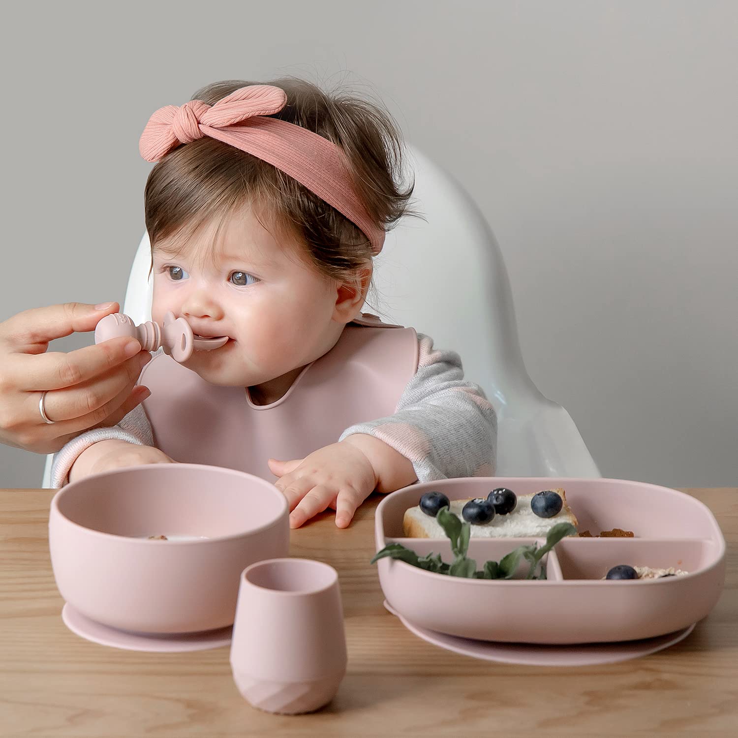 Silicone Baby Spoons Self Feeding- Set of 3 Pack