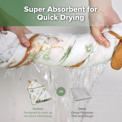 Ultra-Soft & Super Absorbent Cotton Hooded Towels