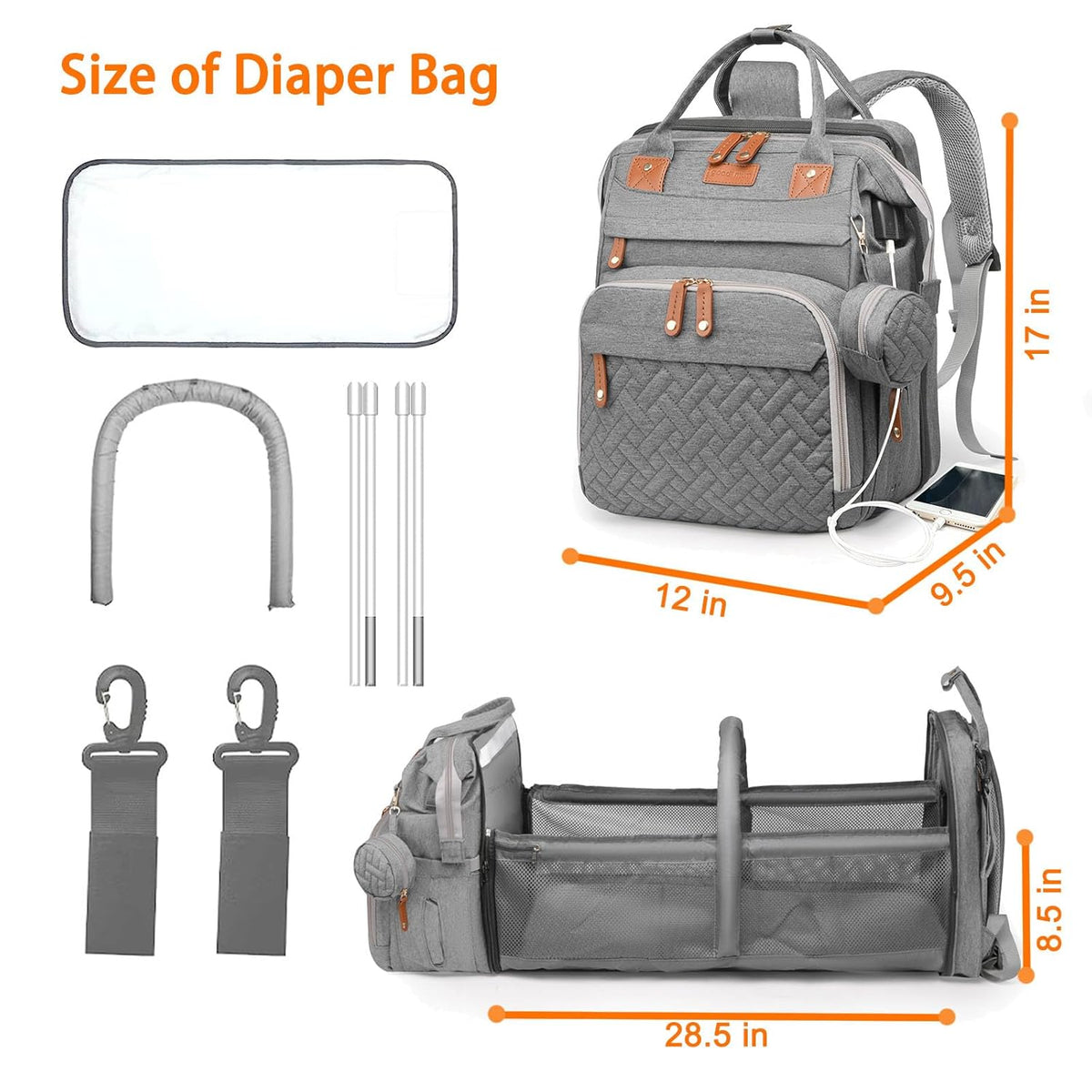 Baby Diaper Bag product detail