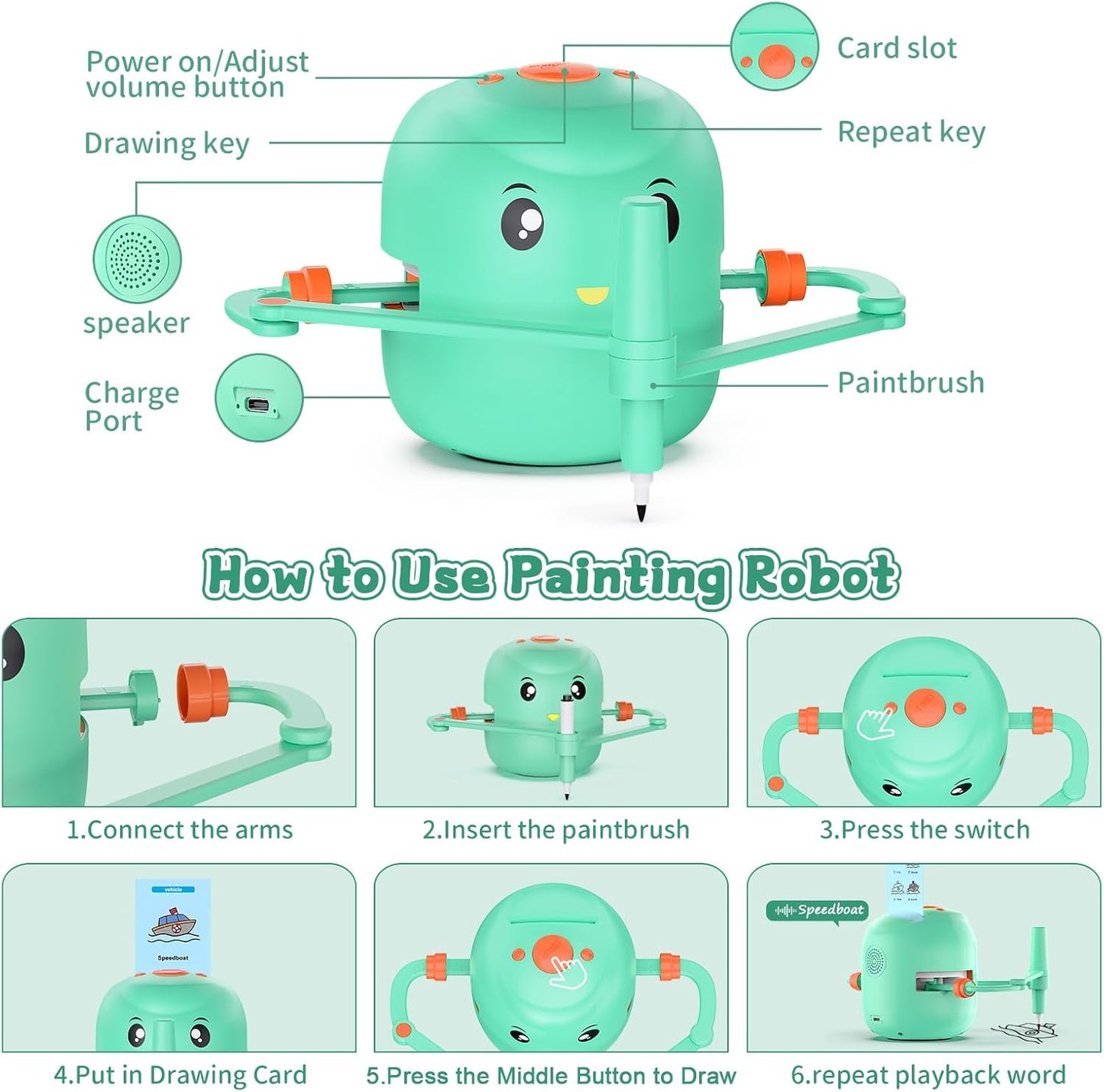 Smart Drawing Robot for Kids