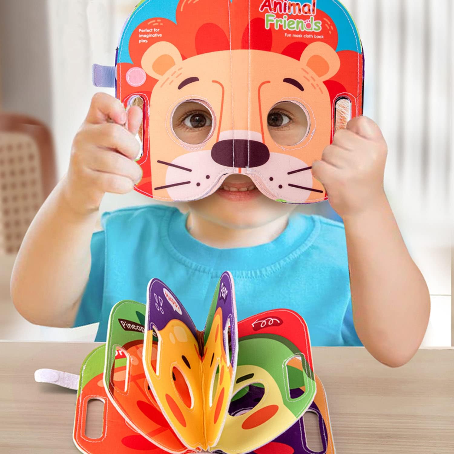Sensory Baby Toys Folding Felt Educational Baby Cloth Book