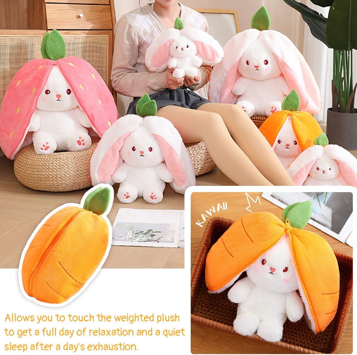Panamelo Plushy Cut Bunny