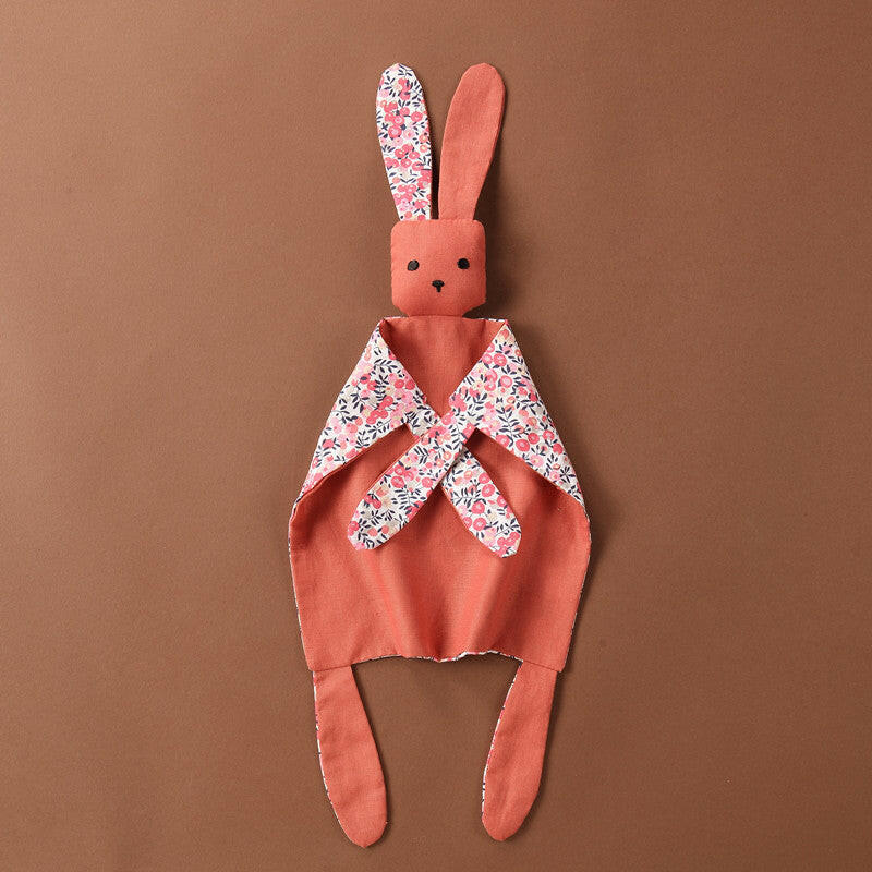 Hand-made Baby Sleep Comfort Towel & Soft Bunny Doll