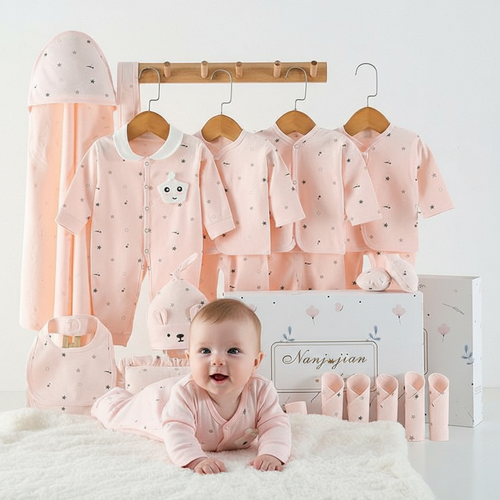 24-Piece Newborn Baby Essentials Gift Set