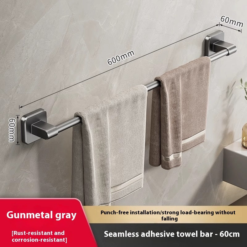 Towel Rack Bathroom Punch-free Wall Hanging
