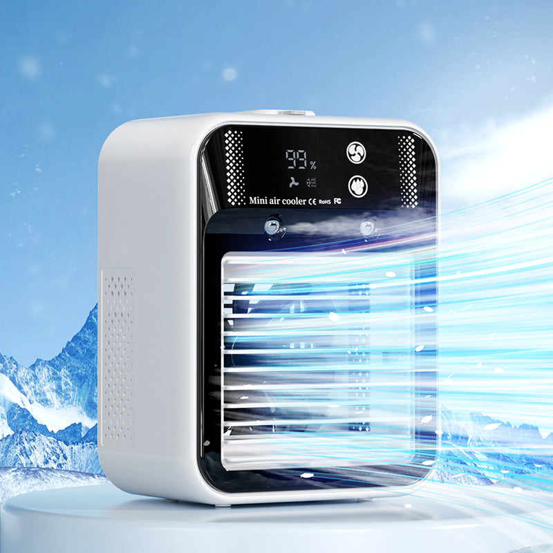 Camping Fan Air Conditioner Air Cooler Fan Water Cooling Fan Air Conditioning For Room Office Portable Air Conditioner Cars