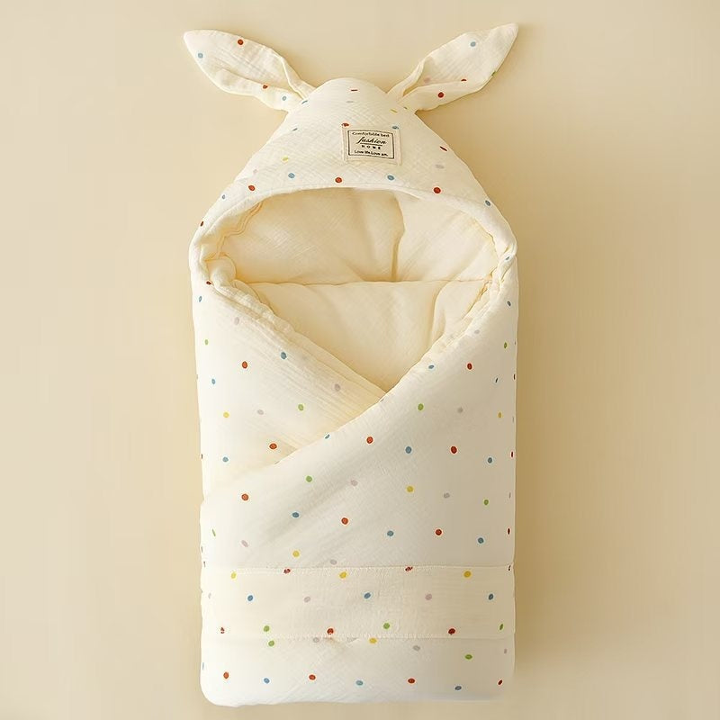 Newborn Bunny Quilted Wrap