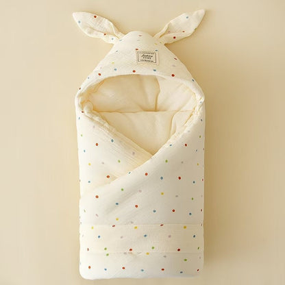 Newborn Bunny Quilted Wrap