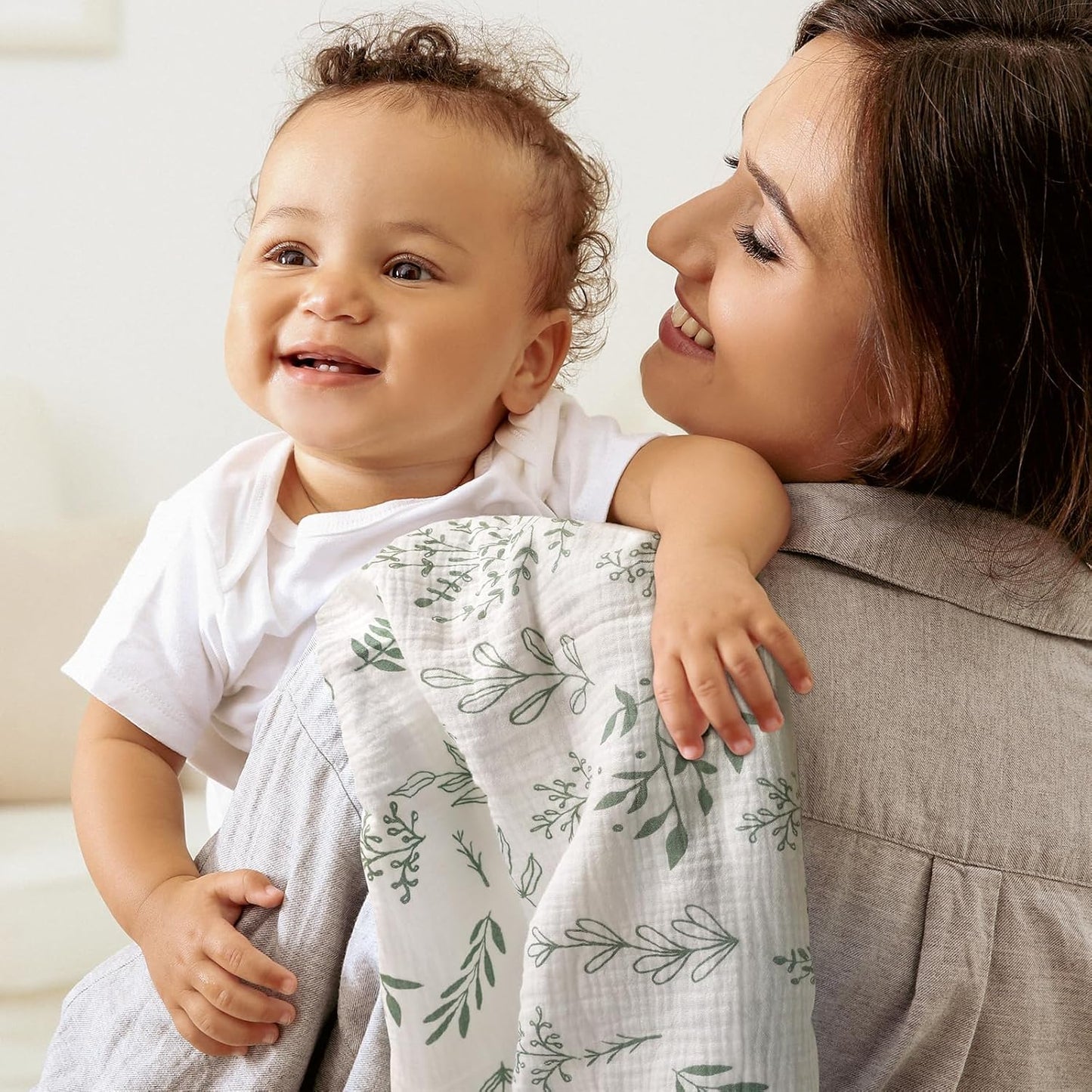 Muslin Swaddle Blankets for Newborn-3 Pack