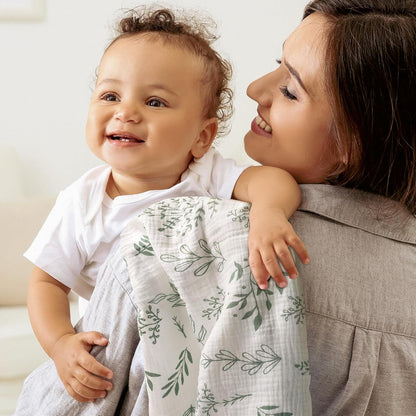 Muslin Swaddle Blankets for Newborn-3 Pack