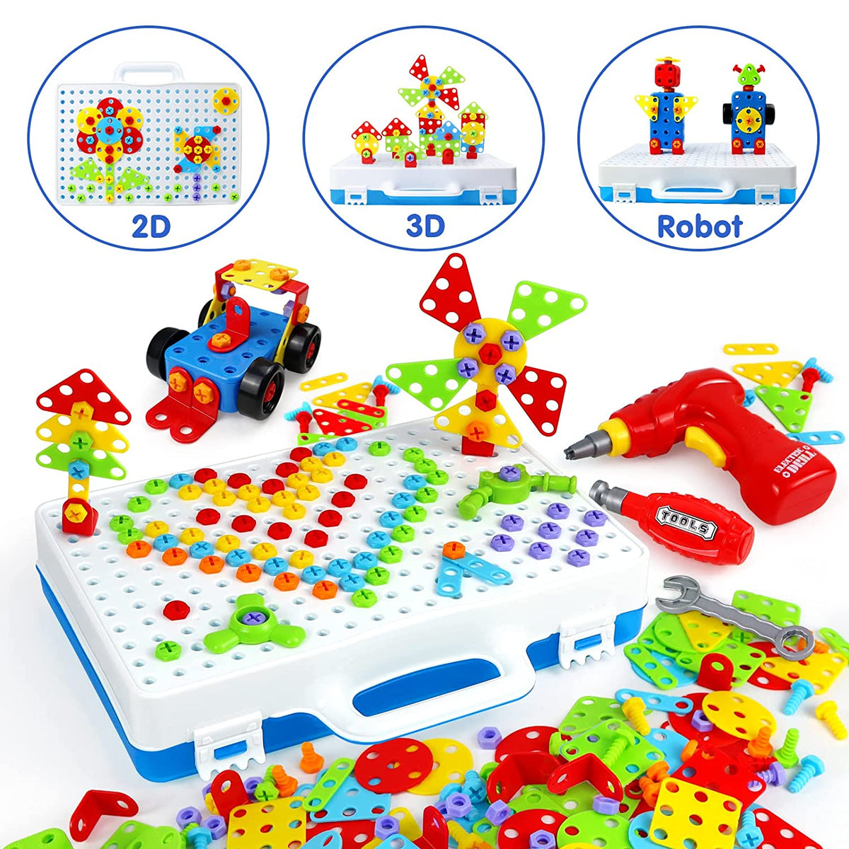 Electric Toy - 189 Pcs Pack product view