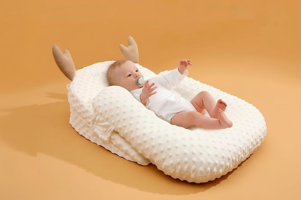 Baby Feeding Pillow - Cool Gray product view