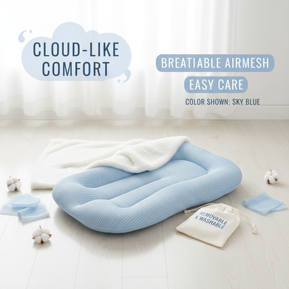 3D-Touch Breathable Lounger for Newborns