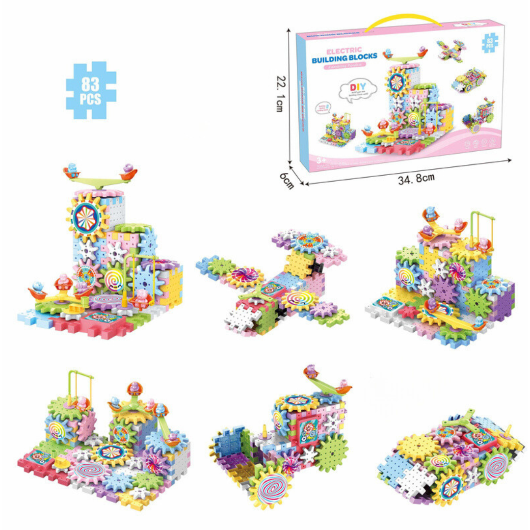 Spinning Building Blocks – Imaginative Play Toy