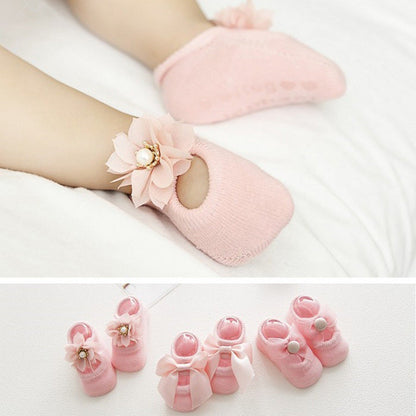 Non-Slip Baby Socks-3 Pairs