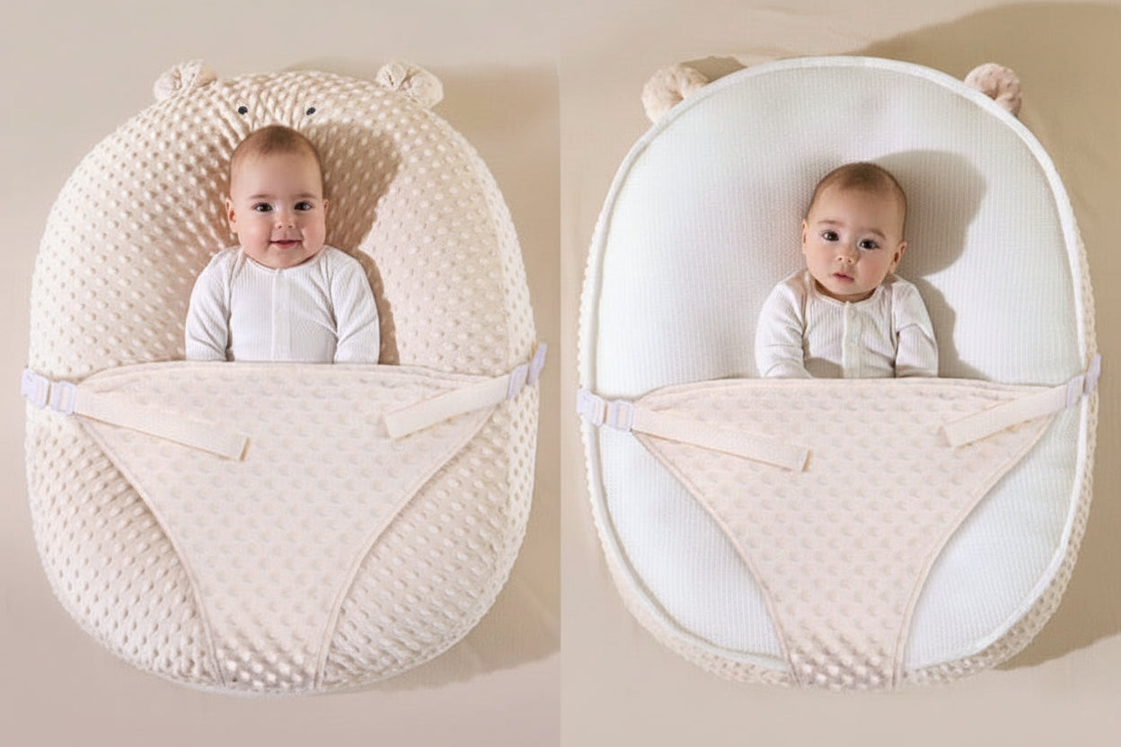 Anti-Spill & Reflux-Friendly Baby Support Pillow
