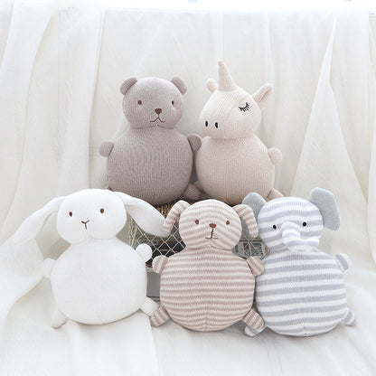 Knitted Animal Soft Toy