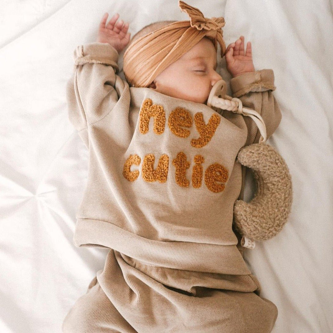 Infant Outfit Set: Long Sleeve Shirt and Pants
