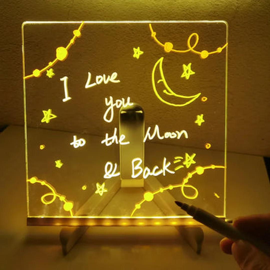 Glow-in-the-Dark LED Drawing Board – Fun Creative Art and Writing Tool for Kids