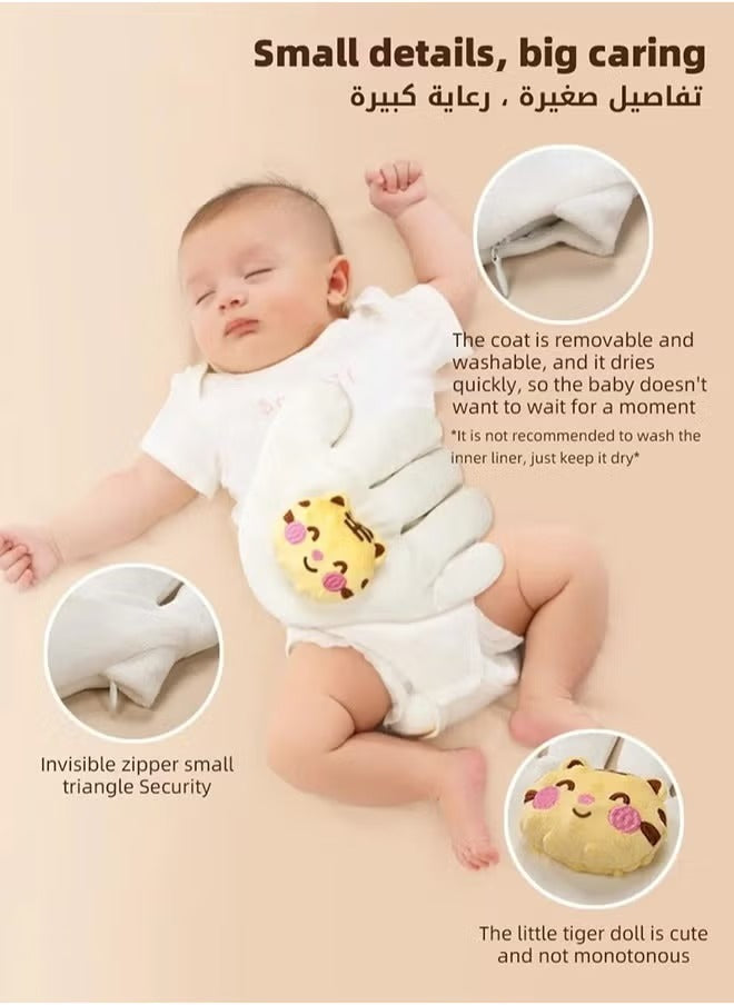 Baby Soothing Palm - Mom-Like Hand-Shaped Infant Anti-Startle Jump Sleep Aid Pillow