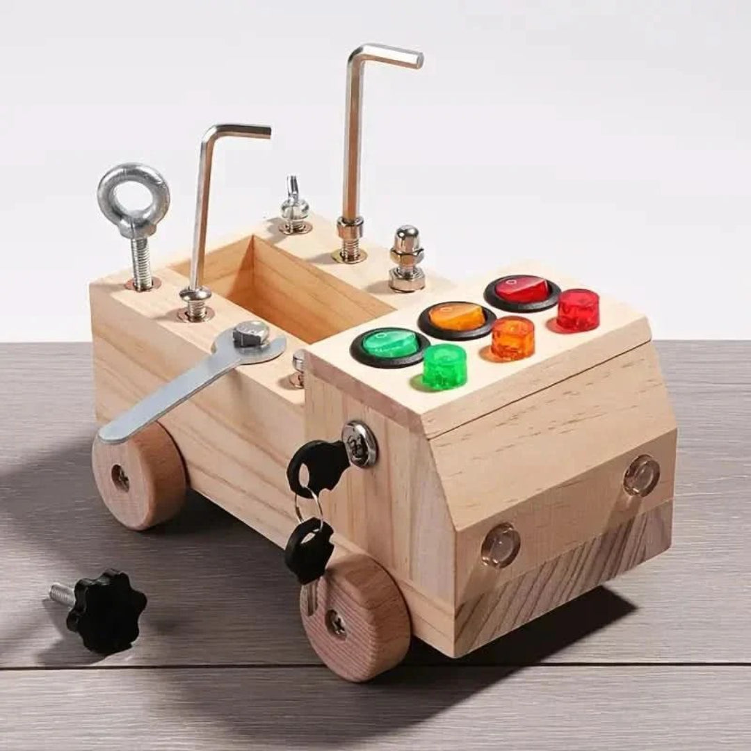Montessori Sensory Board – Engaging Toy for Enhancing Motor Skills
