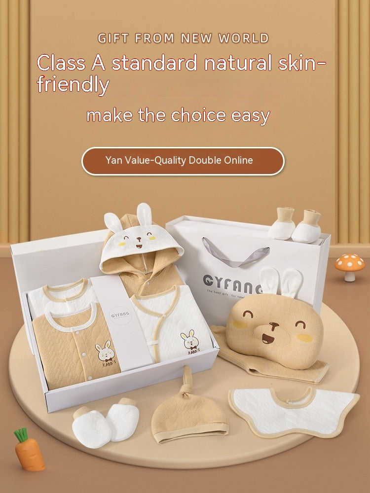 26-Piece Premium Cotton Newborn Baby Gift Set
