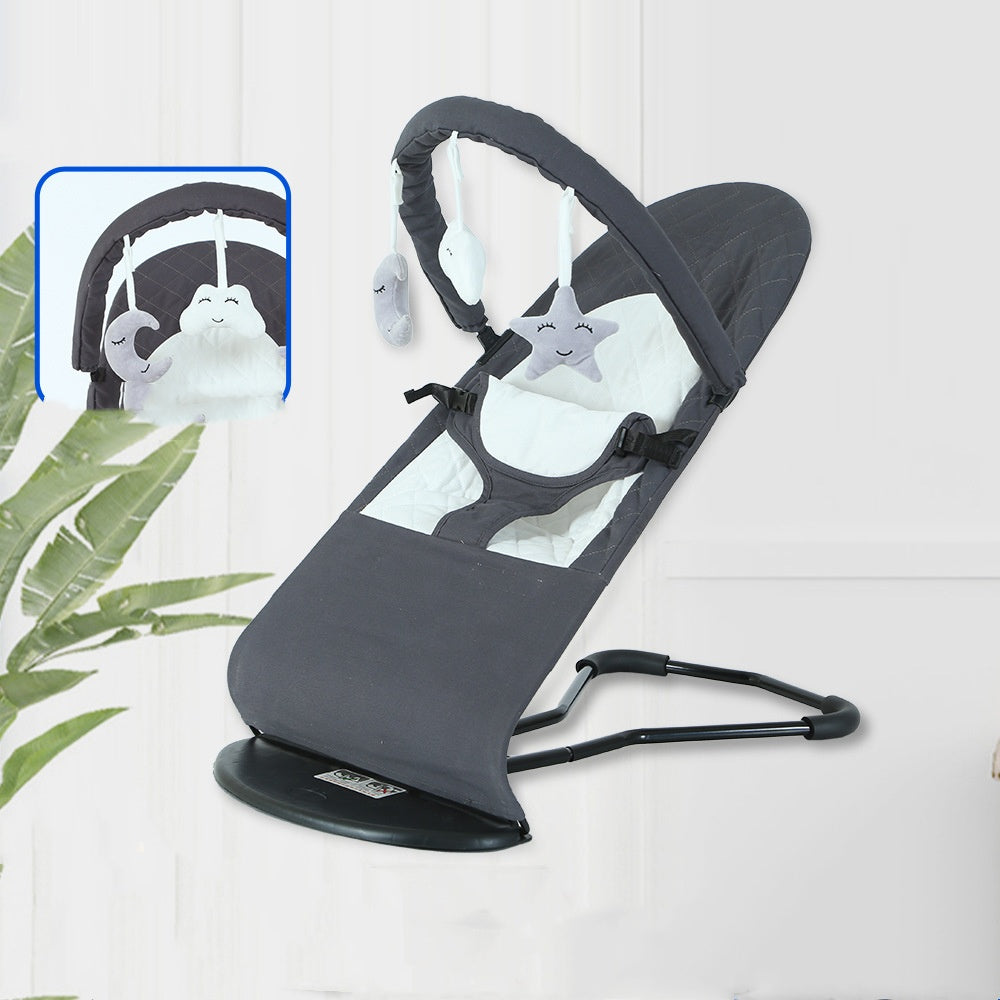 Baby Reclining Pure Cotton Breathable Soothing Rocking Chair Toy