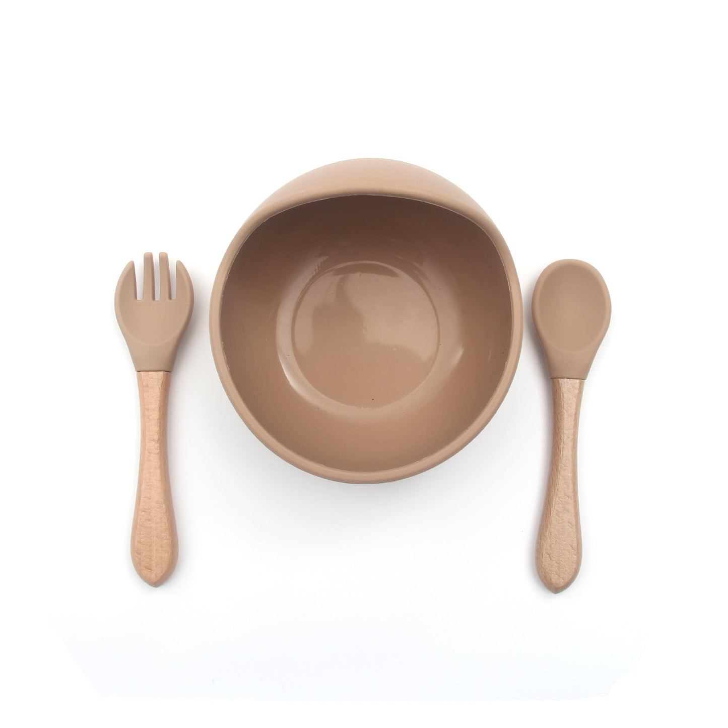 Silicone Feeding Bowl & Utensil Set