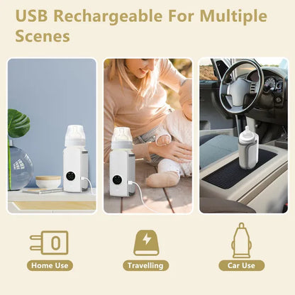 Portable USB Rechargeable Bottle Warmer