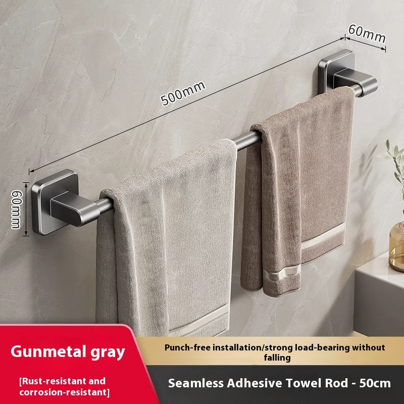 Towel Rack Bathroom Punch-free Wall Hanging