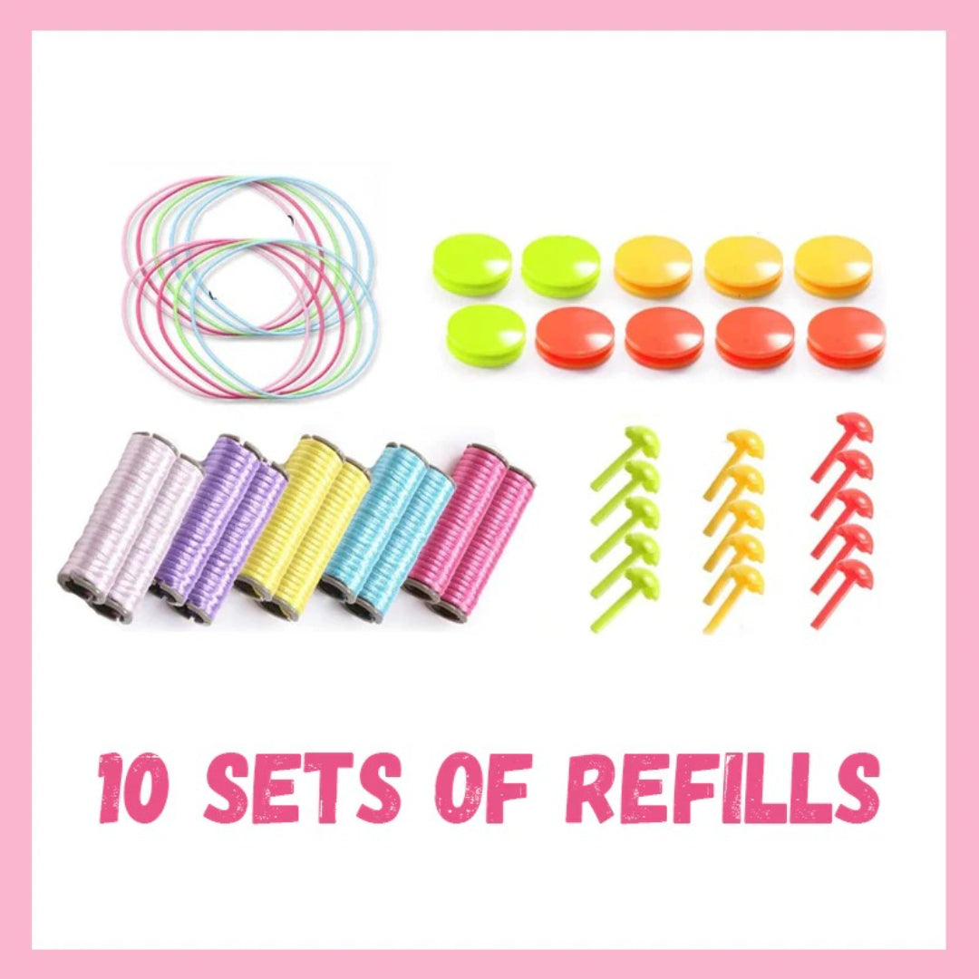 DIY Bracelet Weaving Kit - Craft Your Own Unique Bracelets